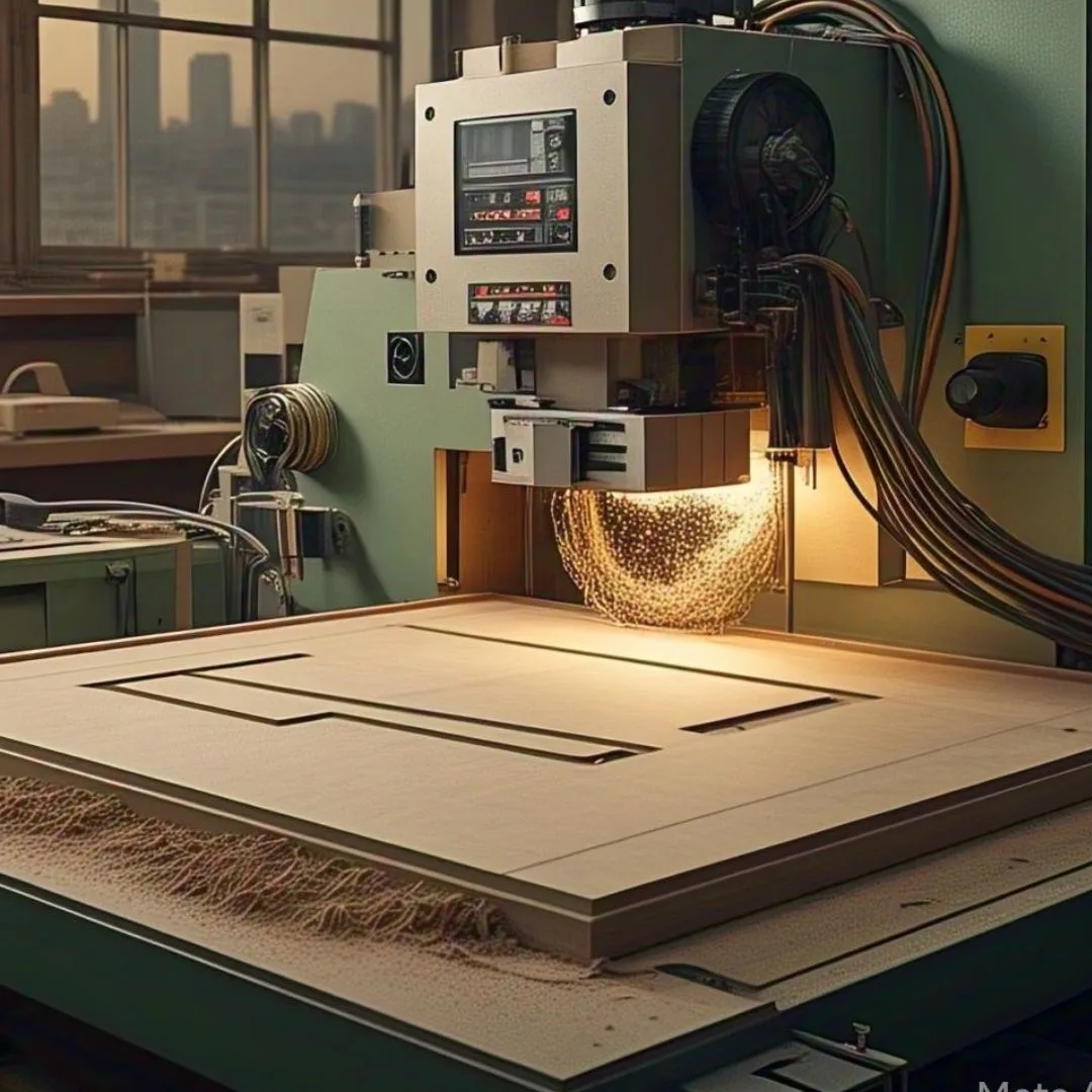 CNC cutting MDF